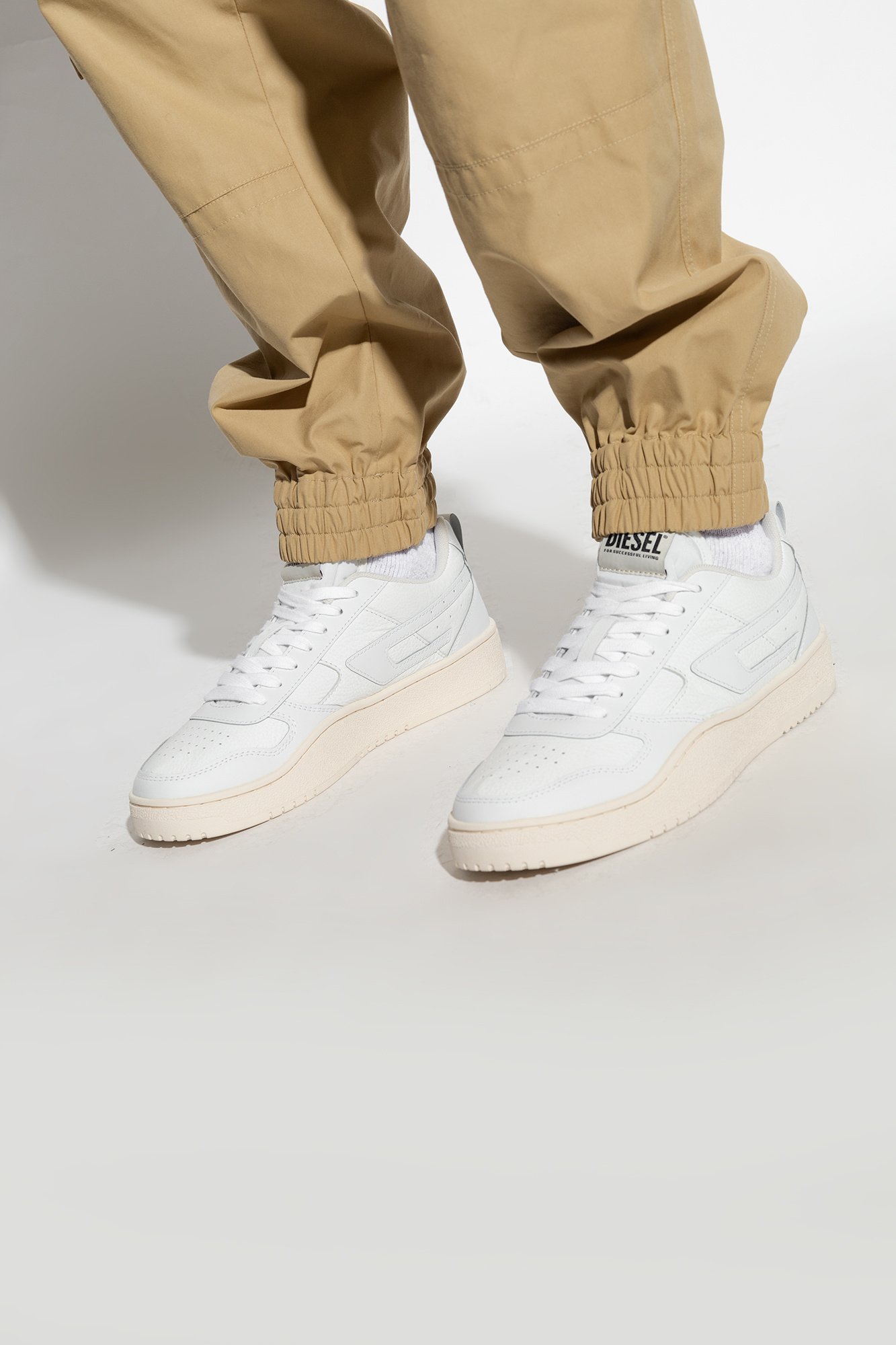 シンプル♪【DIESEL】S-Ukiyo V2 ロートップスニーカー ディーゼル DIESEL UKIYO S-UKIYO V2 LOW SNEAKERS （WHITE